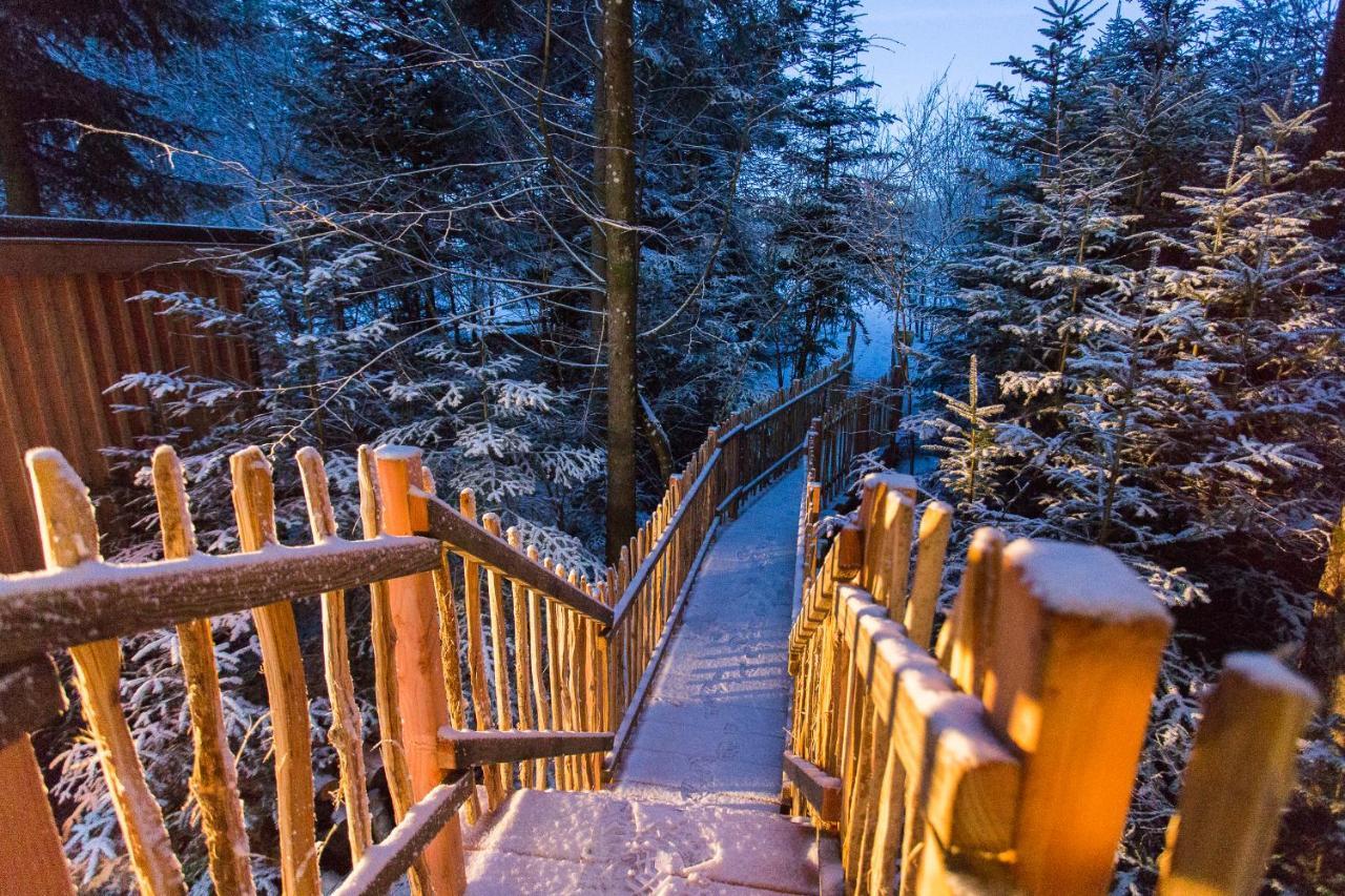 Domaine De L'Authentique Cabanes Dans Les Arbres Fournet-Blancheroche Exterior foto