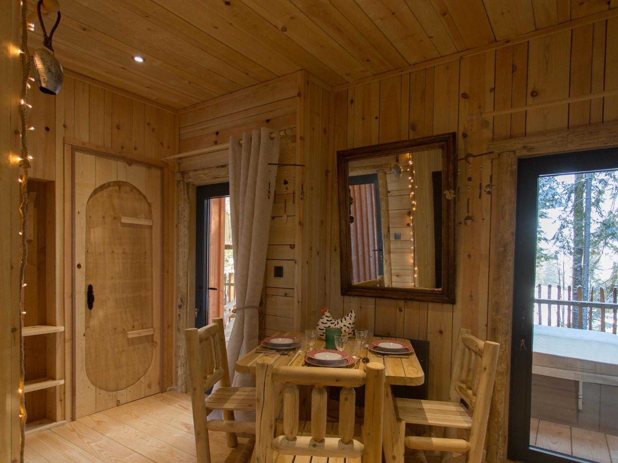 Domaine De L'Authentique Cabanes Dans Les Arbres Fournet-Blancheroche Habitación foto